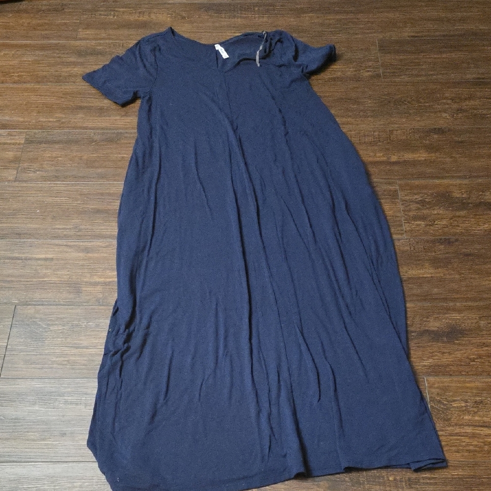 Zenana Outfitters Deep Blue Maxi Dress